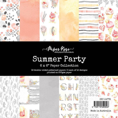 Summer Party 6x6 Paper Collection 24778 - Paper Rose Studio
