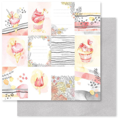 Summer Party D 12x12 Paper (12pc Bulk Pack) 24769 - Paper Rose Studio