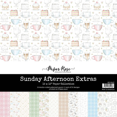 Sunday Afternoon Extras 12x12 Paper Collection 26167 - Paper Rose Studio