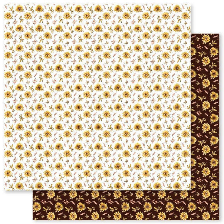 Sunflower Garden E 12x12 Paper (12pc Bulk Pack) 27595 - Paper Rose Studio