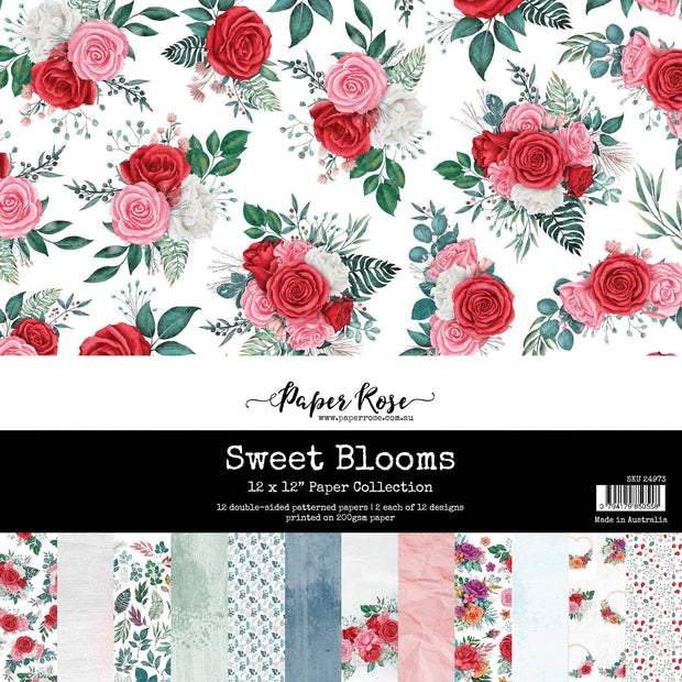 Sweet Blooms 12x12 Paper Collection 24973 - Paper Rose Studio