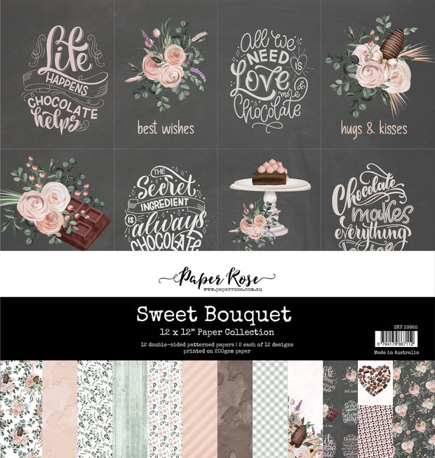 Sweet Bouquet 12x12 Paper Collection 29955 - Paper Rose Studio