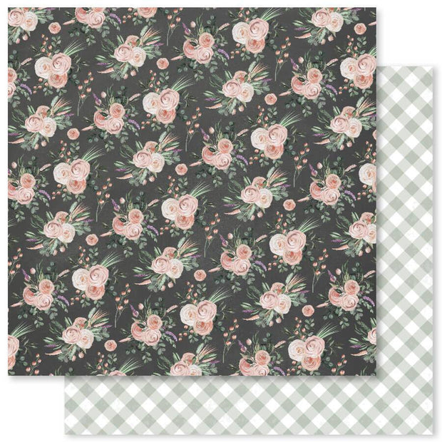 Sweet Bouquet E 12x12 Paper (12pc Bulk Pack) 29970 - Paper Rose Studio