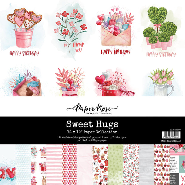 Sweet Hugs 12x12 Paper Collection 24997 - Paper Rose Studio