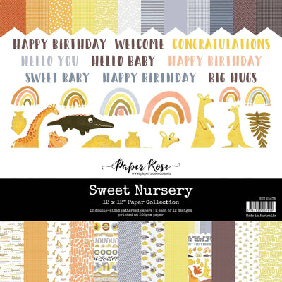 Sweet Nursery 12x12 Paper Collection 23476 - Paper Rose Studio