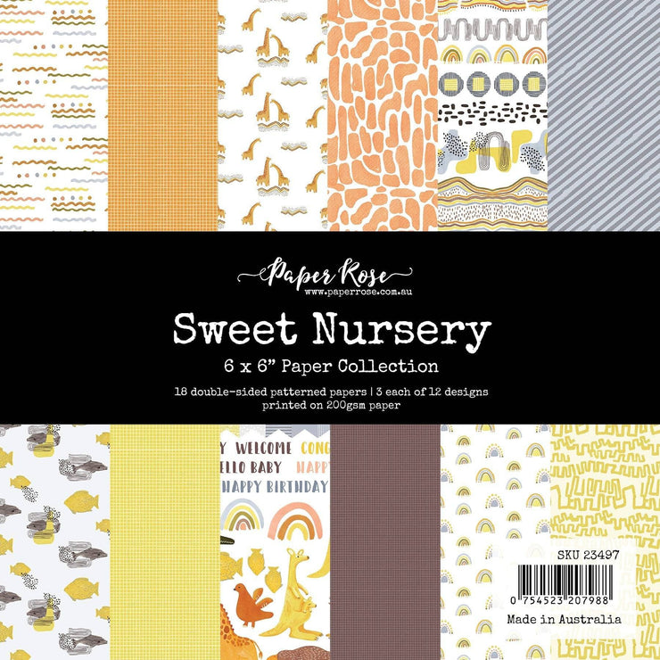 Sweet Nursery 6x6 Paper Collection 23497 - Paper Rose Studio