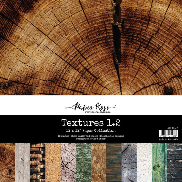 Textures 1.2 12x12 Paper Collection 19910 - Paper Rose Studio
