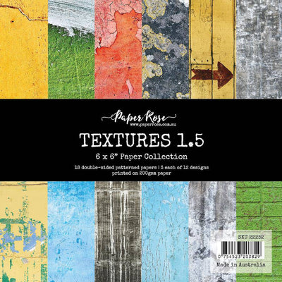 Textures 1.5 6x6 Paper Collection 22252 - Paper Rose Studio