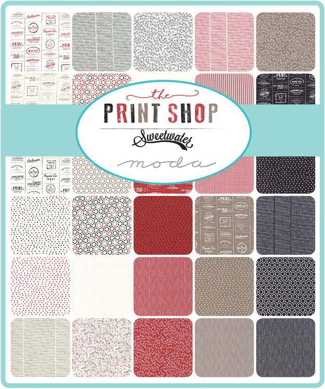 The Print Shop by Sweetwater Jelly Roll - Moda Fabrics - Paper Rose Studio