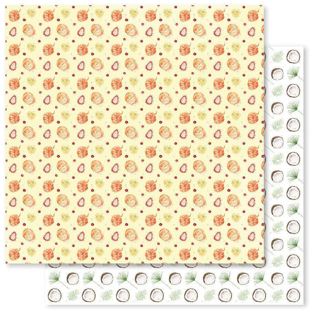 Tropical Summer Patterns D 12x12 Paper (12pc Bulk Pack) 24871 - Paper Rose Studio