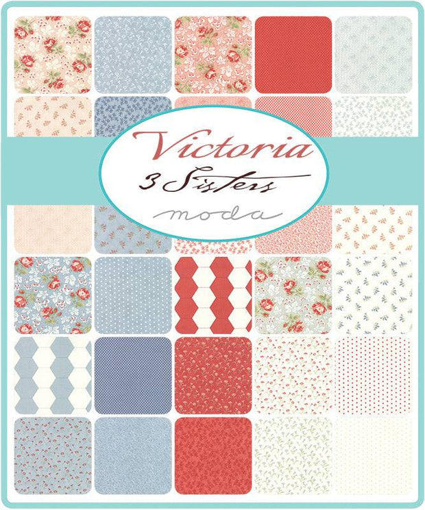 Victoria - 3 Sisters Fat Quarter Pack (12 piece - Style A) - Paper Rose Studio