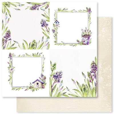 Violet Garden E 12x12 Paper (12pc Bulk Pack) 28378 - Paper Rose Studio