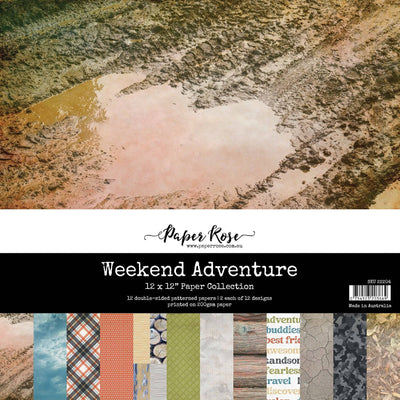 Weekend Adventure 12x12 Paper Collection 22204 - Paper Rose Studio