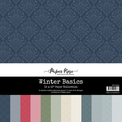 Winter Basics 12x12 Paper Collections 22894 - Paper Rose Studio