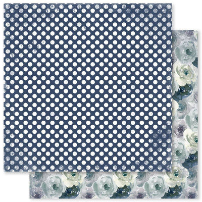 Winter Rose C 12x12 Paper (12pc Bulk Pack) 20694 - Paper Rose Studio