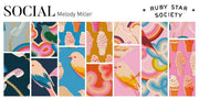ZIP! POP! and SOCIAL - Ruby Star Society Moda Fabrics Fat Quarter Pack 20pc - Paper Rose Studio