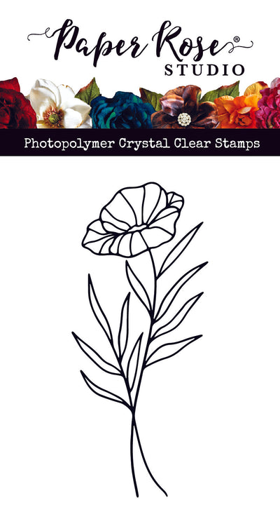 Maya's Garden Floral Branch Clear Stamp Set 30285 - Paper Rose Studio