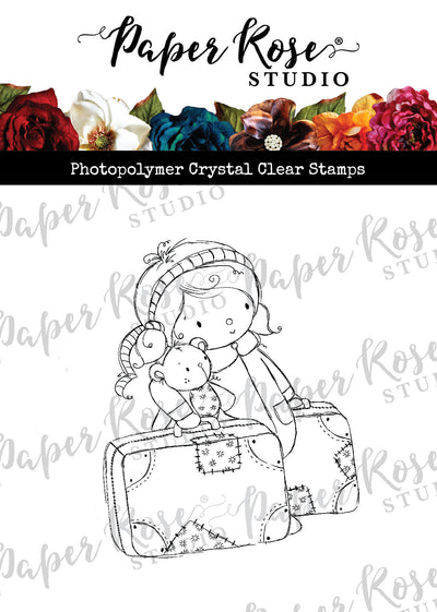 Teddy Travels Clear Stamp 30312 - Paper Rose Studio