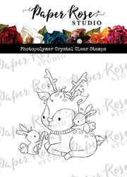 Sweet Reindeer Clear Stamp 30693 - Paper Rose Studio