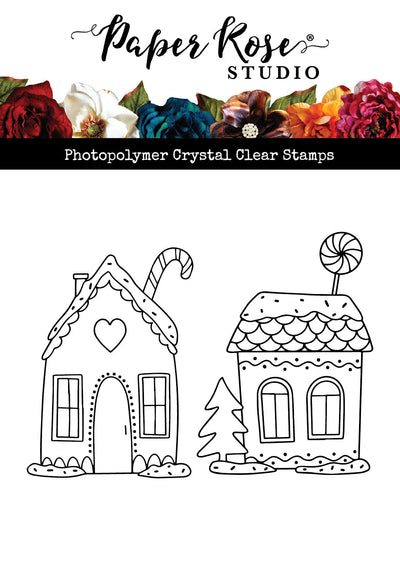 Grace's Sweet Gingerbread Houses Clear Stamp 31259 - Paper Rose Studio