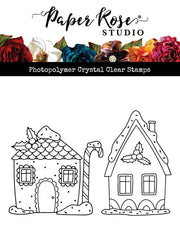 Marie's Sweet Gingerbread Houses Clear Stamp 31262 - Paper Rose Studio