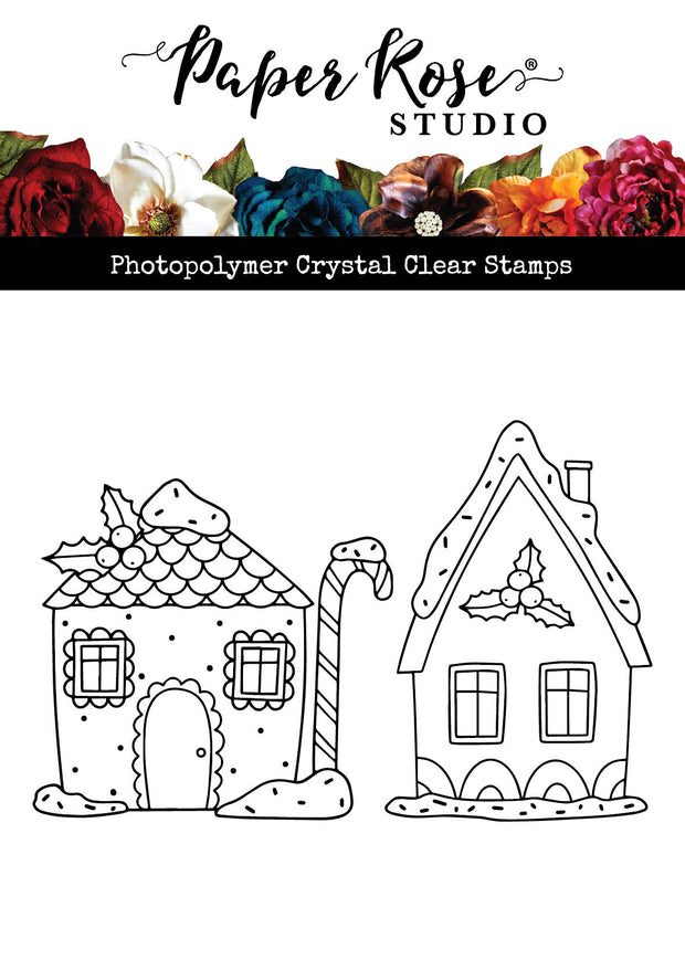 Marie's Sweet Gingerbread Houses Clear Stamp 31262 - Paper Rose Studio