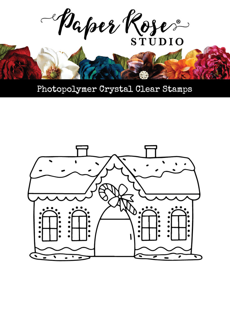 Bella's Sweet Gingerbread House Clear Stamp 31268 - Paper Rose Studio