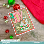 Kangaroo Christmas Surprise Clear Stamp 31314 - Paper Rose Studio