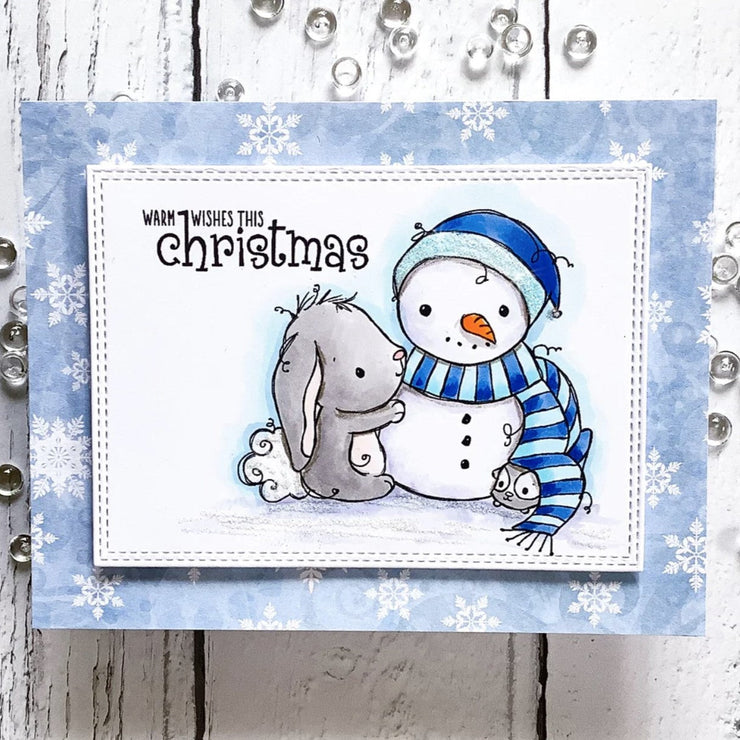 Copy of Bunny & Guinea - ‘Snowman' Clear Stamp 30696 - Paper Rose Studio