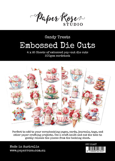 Candy Treats Embossed Die Cuts 31467 - Paper Rose Studio