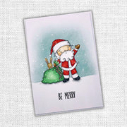 Woodland Santa Be Merry Clear Stamp 30714 - Paper Rose Studio