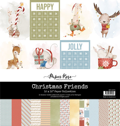 Christmas Friends 12x12 Paper Collection 30570 - Paper Rose Studio