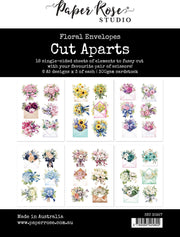 Floral Envelopes Cut Aparts Paper Pack 30927 - Paper Rose Studio