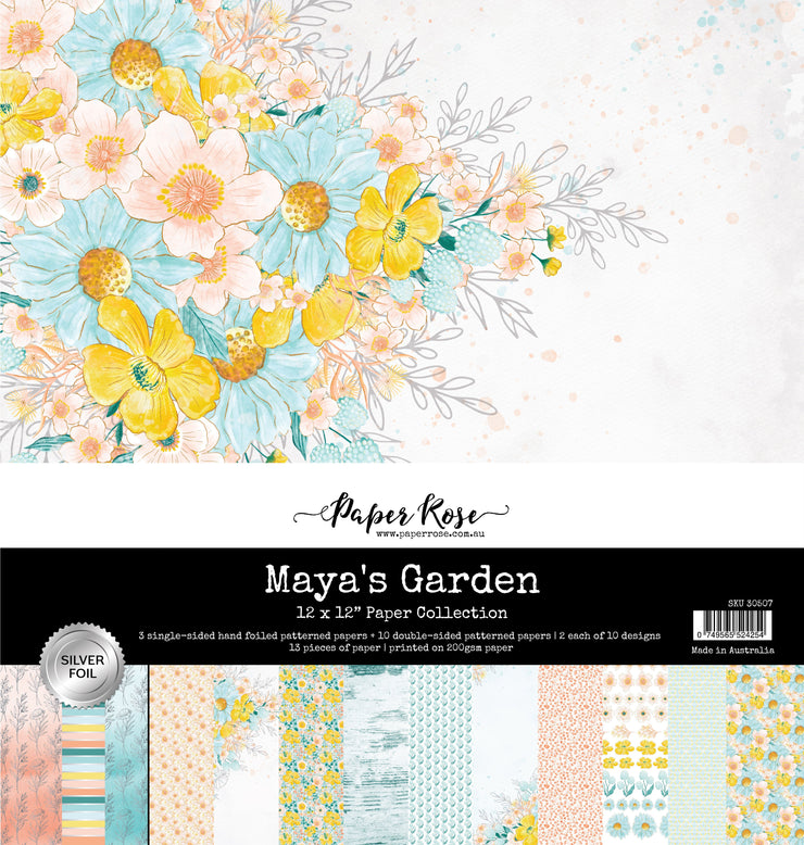Maya's Garden 12x12 Paper Collection 30507 - Paper Rose Studio