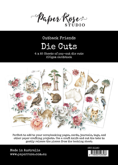 Outback Friends Die Cuts 31160 - Paper Rose Studio