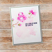 Lovely Florals Magnolia 4x6" Clear Stamp Set 18186 - Paper Rose Studio