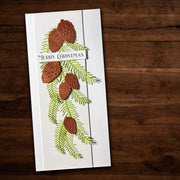 Pinecones & Branches Metal Cutting Die 26089 - Paper Rose Studio