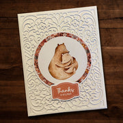 Woodland Friends 6x8" Quick Cards Collection 29982 Die Example 1