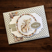 Woodland Friends 6x8" Quick Cards Collection 29982 Die Example 3