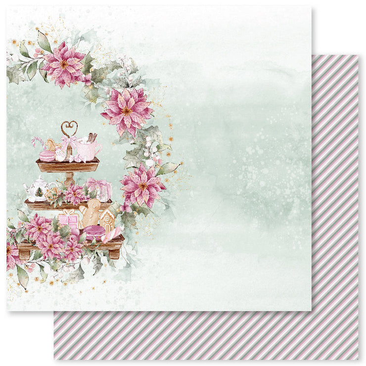 Sweet Christmas Treats D 12x12 Paper (12pc Bulk Pack) 31214 - Paper Rose Studio