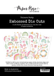 Unicorn Party Embossed Die Cuts 30903 - Paper Rose Studio