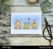 Carol's Sweet Gingerbread House Clear Stamp 31265 - Paper Rose Studio