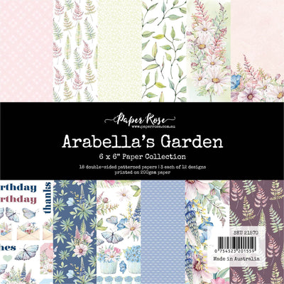 Arabella's Garden 6x6 Paper Collection 21570 - Paper Rose Studio