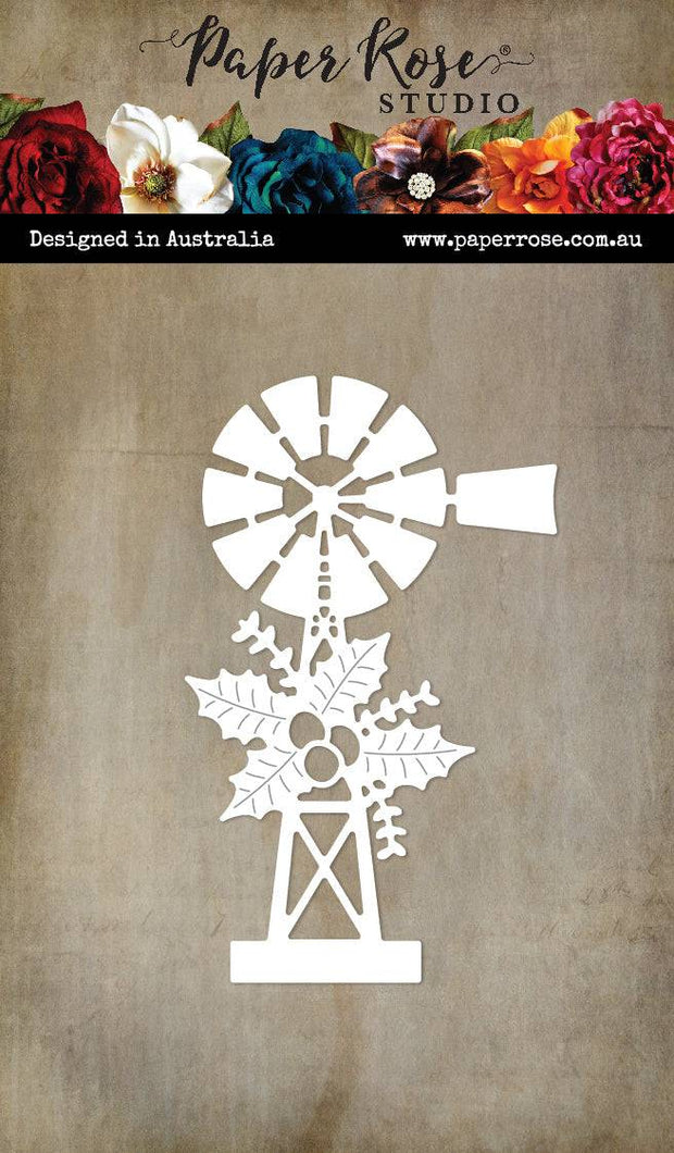 Aussie Christmas - Windmill Metal Cutting Die 27388 - Paper Rose Studio