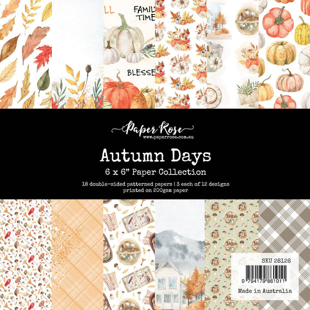 Autumn Days 6x6 Paper Collection 28126 - Paper Rose Studio