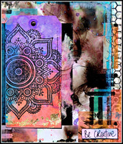Beautiful Mandala 4x6" Clear Stamp Set 17883 - Paper Rose Studio