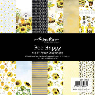 Bee Happy 6x6 Paper Collection 27727 - Paper Rose Studio