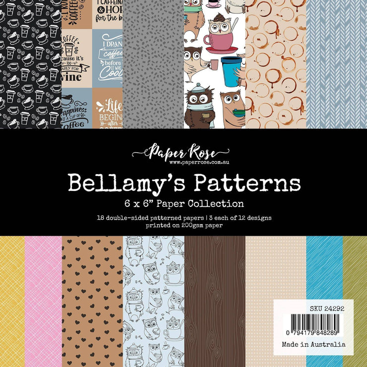 Bellamy's Patterns 6x6 Paper Collection 24292 - Paper Rose Studio