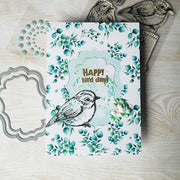 Bird Day 4x6" Clear Stamp Set 17802 - Paper Rose Studio