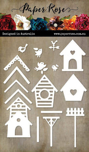 Bird Houses Metal Cutting Die 21210 - Paper Rose Studio
